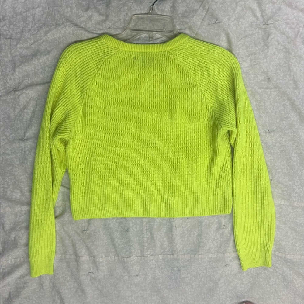Women's Lime Green Sweater